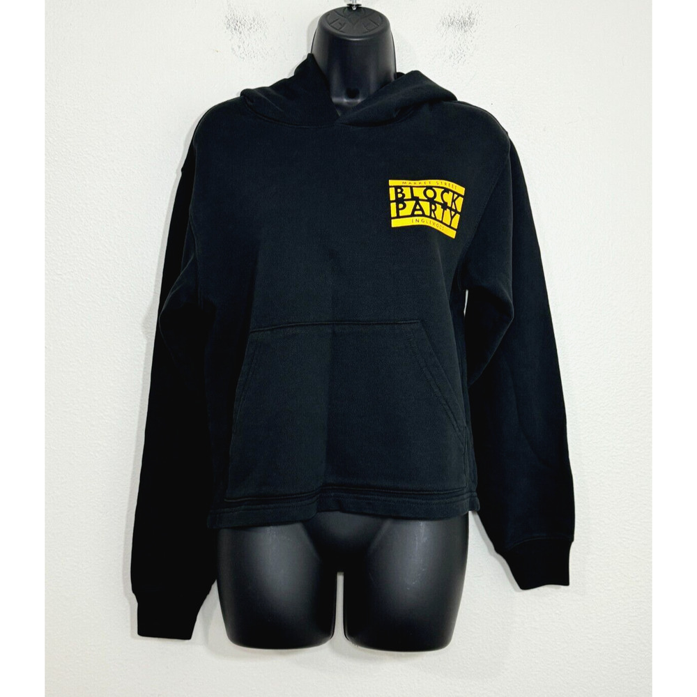 Madhappy Hoodie Terry Knit Block Party Inglewood Market Street Insecure Black XS